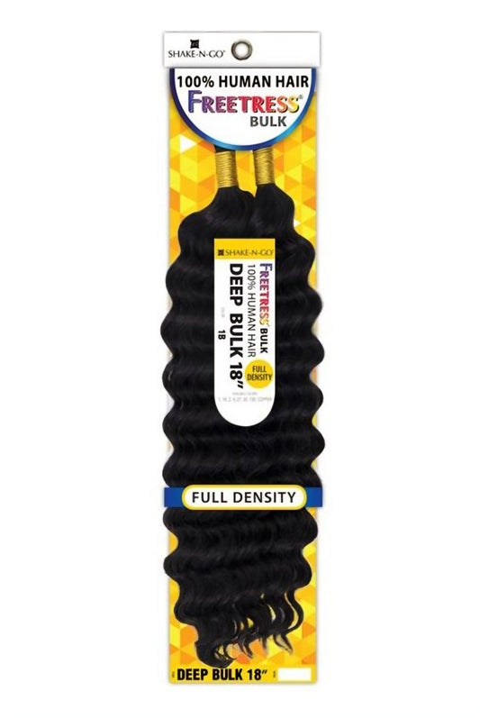 Freetress Deep Bulk Human Hair 18"