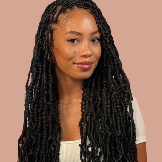 SCJ IZ HAIR Crochet Braid - Nu locs 18"