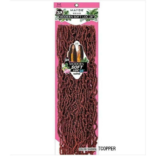 Mayde Modern 3X - Soft locs 28"