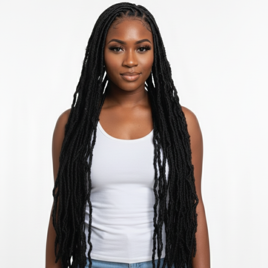SCJ IZ HAIR Crochet Braid - Nu locs 24"