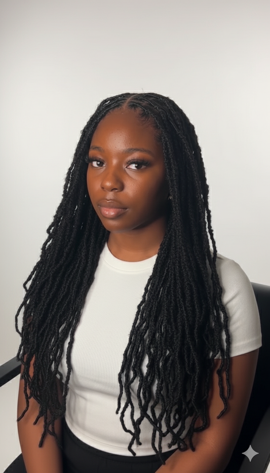 SCJ IZ HAIR Crochet Braid - Nu locs 18"