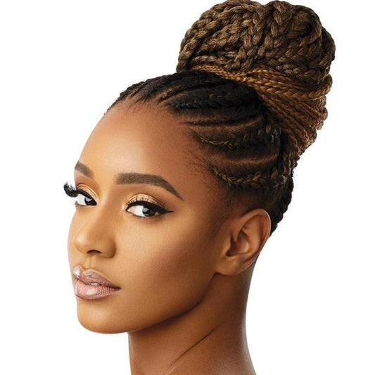 Synthetic Pretty Quick Wrap Ponytail -LARGE BOX BRAID 28"