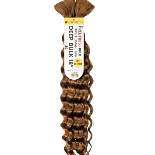 Freetress Deep Bulk Human Hair 18"
